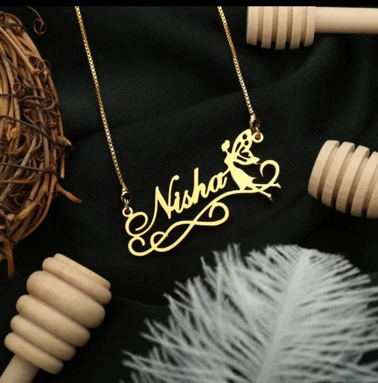 Fairy Angel Name Pendant