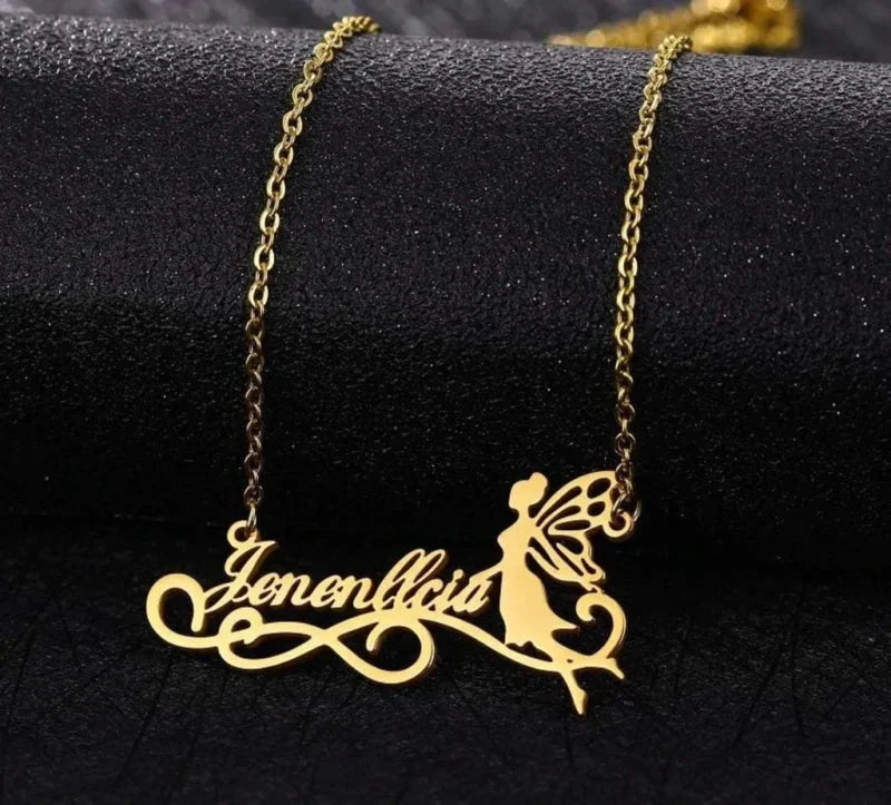 Fairy Angel Name Pendant