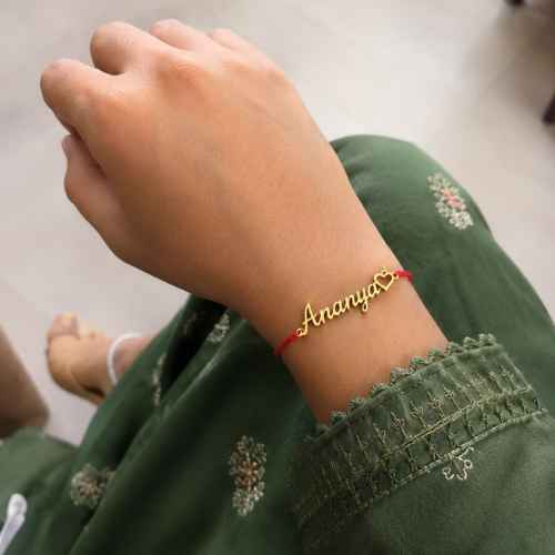 Personalized Rakhi / Necklace