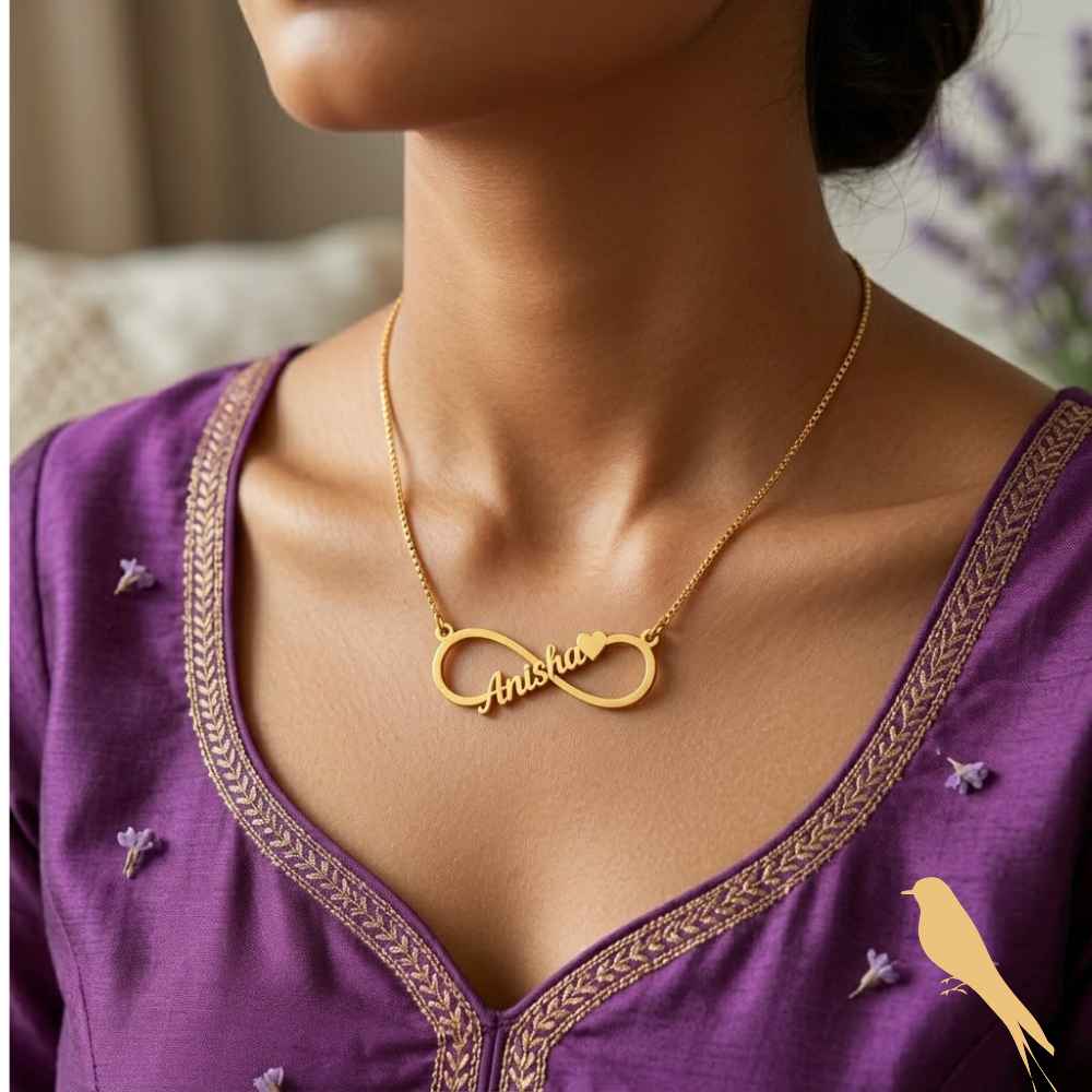 Customized Necklace Infinity