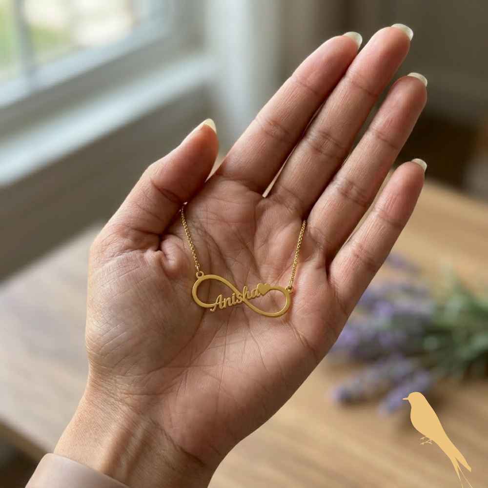 Customized Necklace Infinity