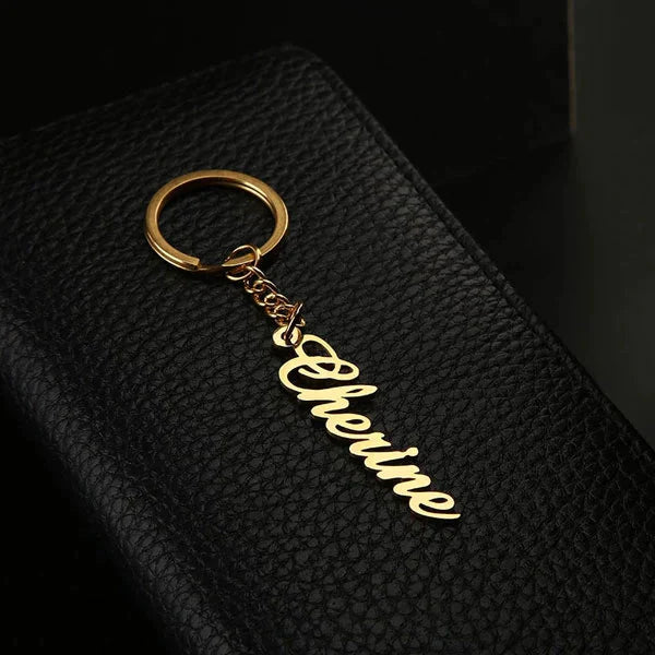 Cursive Name Keychain