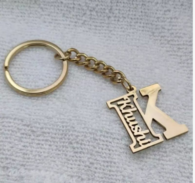 Customized Big Font Keychain