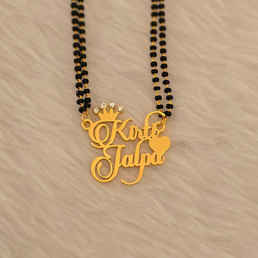 Diamond Crown Star Heart Personalized Name Necklace