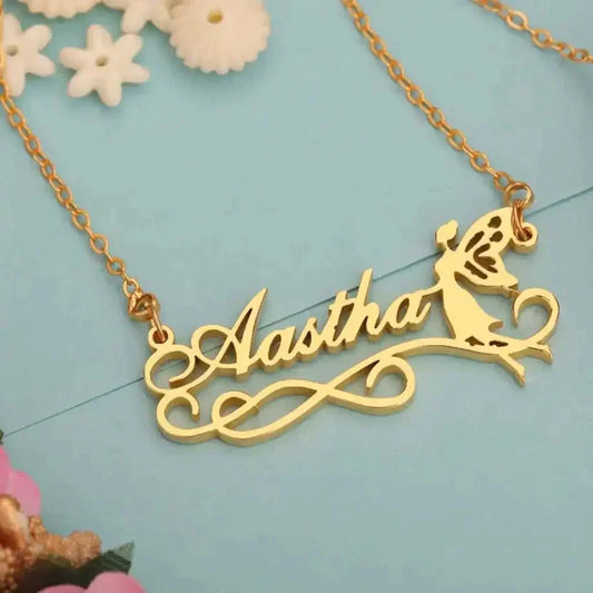 Fairy Angel Name Pendant
