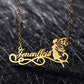 Fairy Angel Name Pendant
