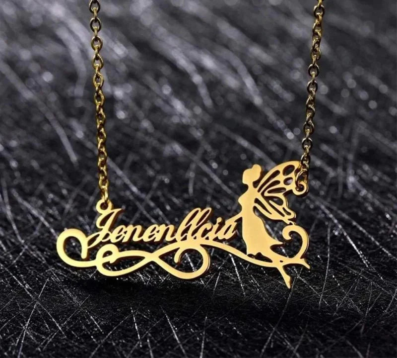Fairy Angel Name Pendant