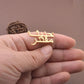 Personalized Urdu Name Necklace – Custom Gold Couple Name Pendant