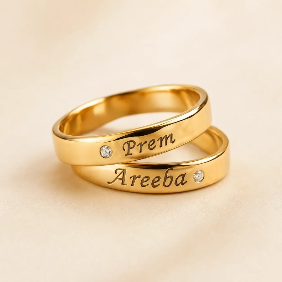 Chidi customized ring for couples